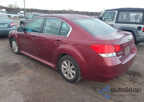 2011 Subaru Legacy 2.5I Premium from USA, damaged, VIN 4S3BMBB63B3241367